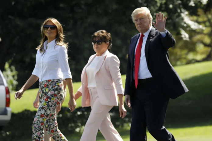 Donald Trump, Amalija Knavs, Melania Trump