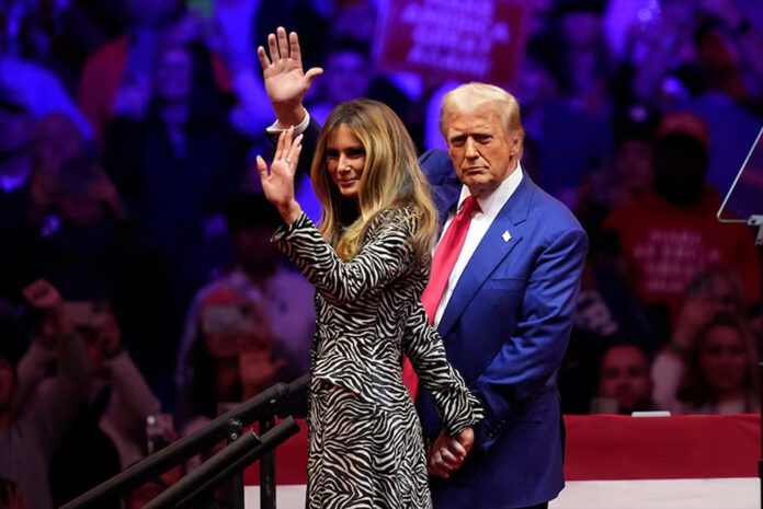 Melania și Donald Trump