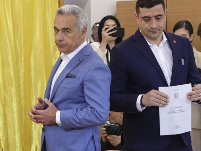 George Simion și Călin Georgescu