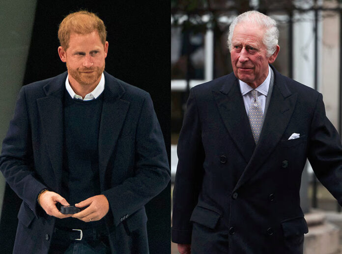 Prințul Harry și Regele Charles